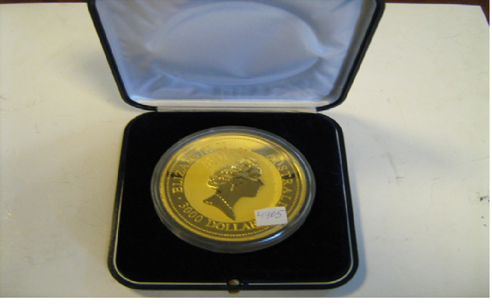 Колекційна монета «3000 доларів», Австралія, 1994 р., золото 999°, 1000 г, інв.№4405